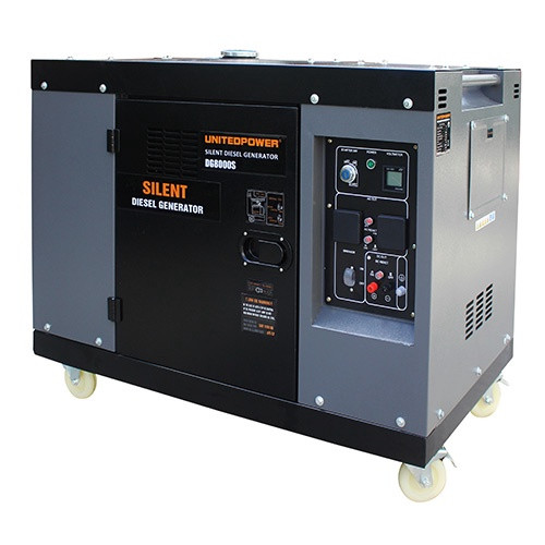 GENERATOR UNITEDPOWER 6400W LFG-DG8000S DIESEL SILENT