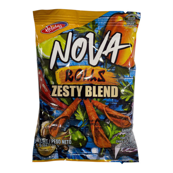 HOLIDAY NOVA ROLLS ZESTY BLEND 45G