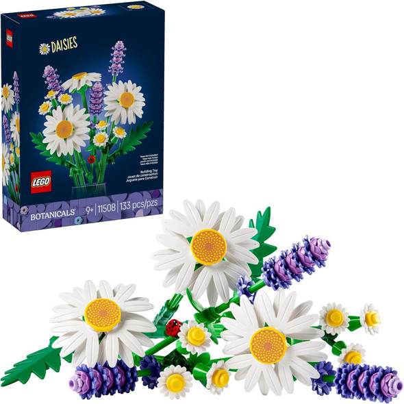 Toy Lego Botanicals Daisies 11508 133pcs