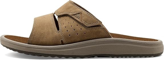 Footwear Men Clarks Breeze Slide Sand