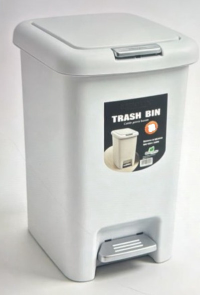 BIN TRASH CAN 20L KENNEDY STEP ON #603440