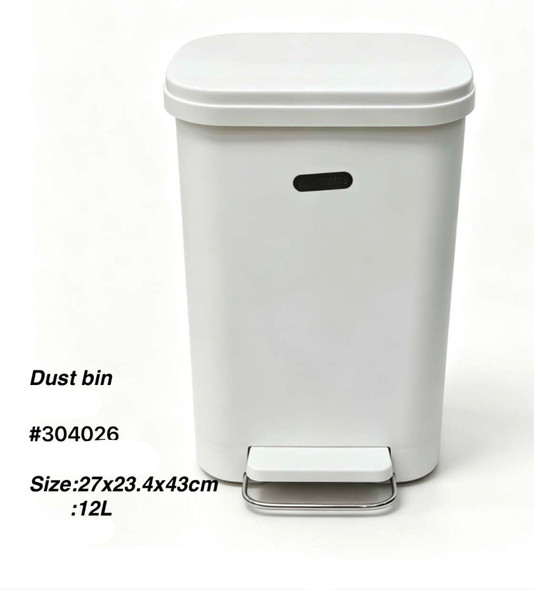 BIN PLASTIC KENNEDY STEP ON #304026