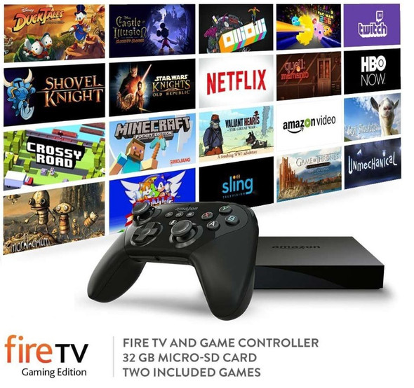 COMP. MEDIA BOX AMAZON TV + GAMING EDITION
