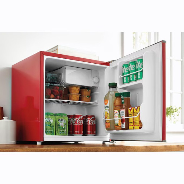 REFRIGERATOR VIVAMAX VM-RF48R RED MINI OFFICE