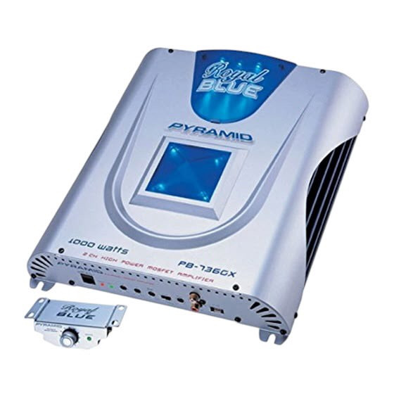 AMPLIFIER CAR PYRAMID PB-1036GX 2000W