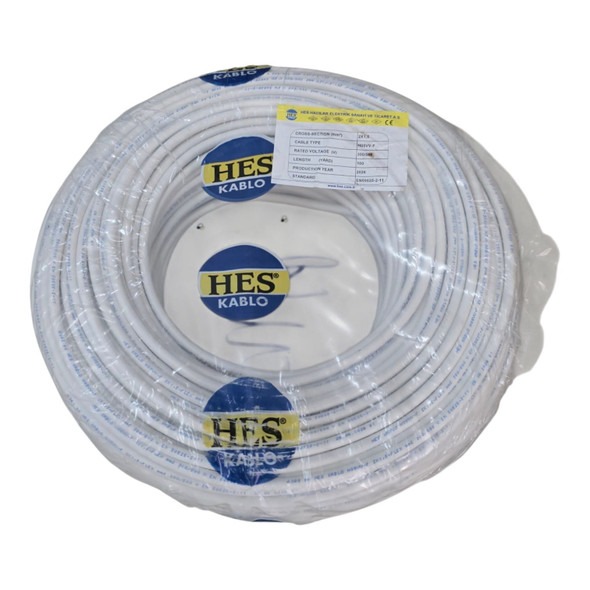 CABLE 1.5MM 2C ROUND FLEX HES TURKEY ROLL