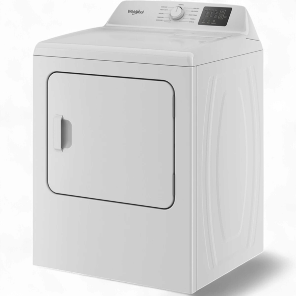 DRYER WHIRLPOOL WED4105SW 7.0 CF FRONT LOADED ELECTRIC ENGLISH PANEL 1Y