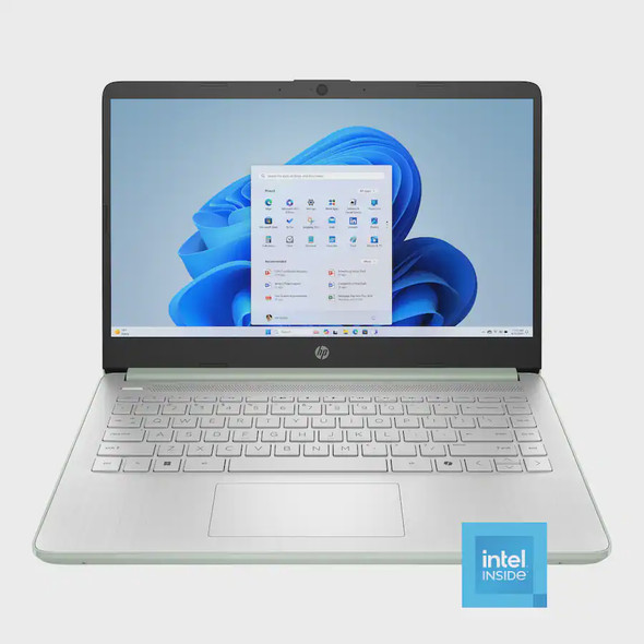 LAPTOP HP 14-DQ6103DX WILLOW GREEN 4GB 128GB N150 14"