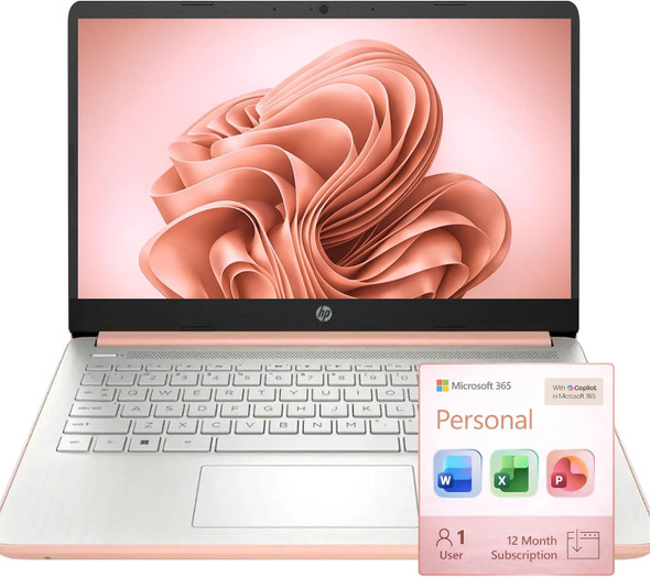LAPTOP HP 14-DQ3015DX-128GB ROSE GOLD 8GB 128GB 14"