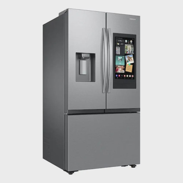 REFRIGERATOR SAMSUNG RF32CG5900SRAA  30CF WITH LCD SCREEN SMART HUB 1Y
