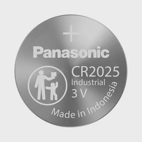 BATTERY PANASONIC CR2025 LITHIUM 3V SOLD EACH