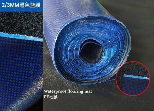 FLOORING UNDERLAYMENT MAT 2/3MM PE WATERPROOF