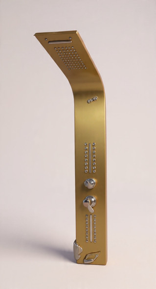 SHOWER SYSTEM PANELS WALL MOUNTED GOLD NSC-3878
