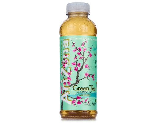 ARIZONA GREEN TEA WITH GINSENG AND HONEY 16oz 473ml