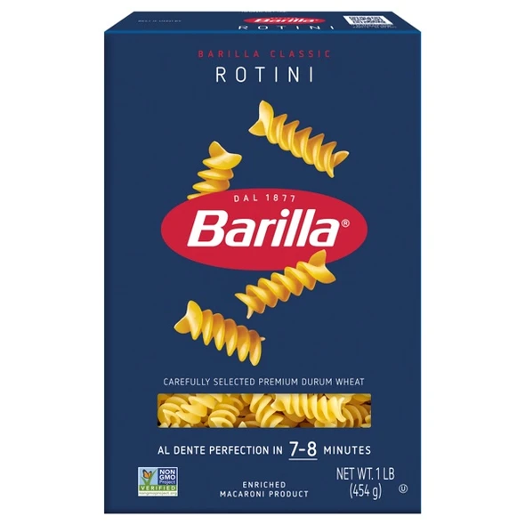 BARILLA CLASSIC ROTINI PASTA 16oz