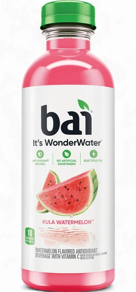 BAI IT'S WONDER WATER KULA WATERMELON 18oz 530ml