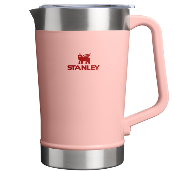 Travel Mug Stanley Pitcher Stay-Chill Insulated Stainless Steel 64oz Rose