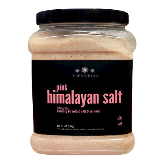 THE SPICE LAB HIMALAYAN PINK SALT FINE GRAIN 5lb