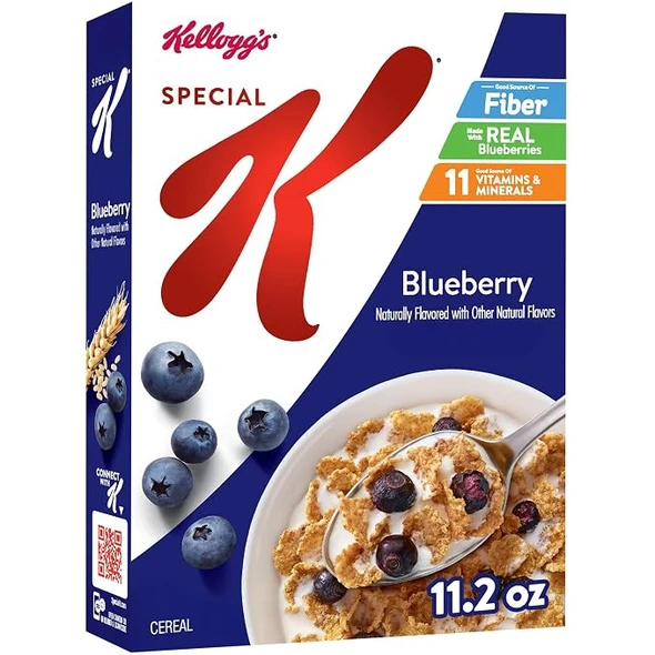 KELLOGG'S SPECIAL K BLUEBERRY CEREAL 11.2oz