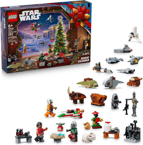 Toy Lego Star Wars Advent Calendar 293pcs 75456