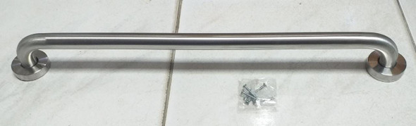 GRAB RAIL 24" METAL CHROME LARGE