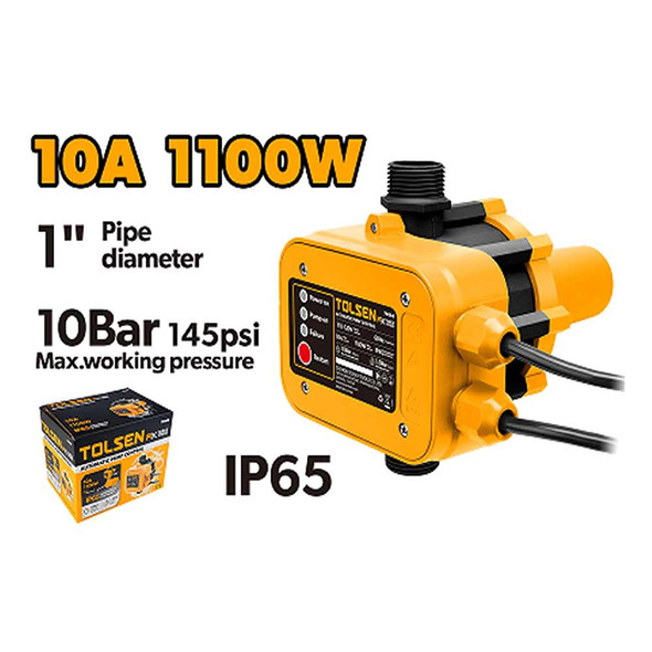AUTOMATIC PUMP CONTROL 10A 1100W 120V TOLSEN 79856 TS79856