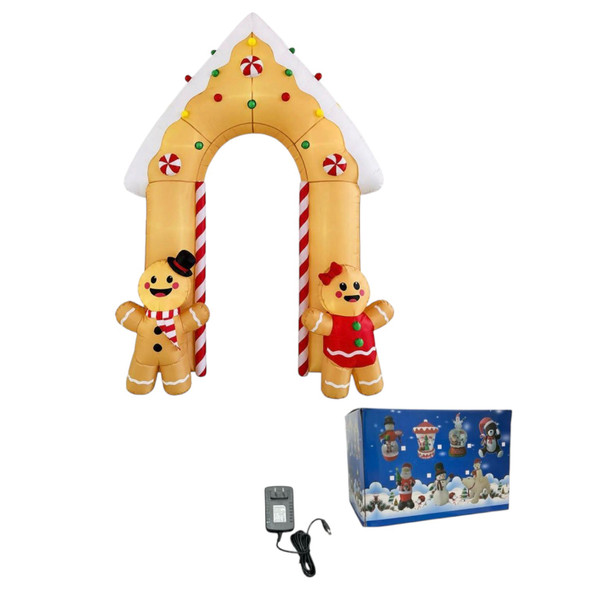 CHRISTMAS DECORATIONS INFLATABLE SDCQ-8351-Y63 ARCHWAY 3.6M 12FT