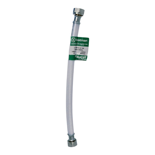 FLEX HOSE 1/2" X 1/2" X 12" PVC EASTMAN PN-48149