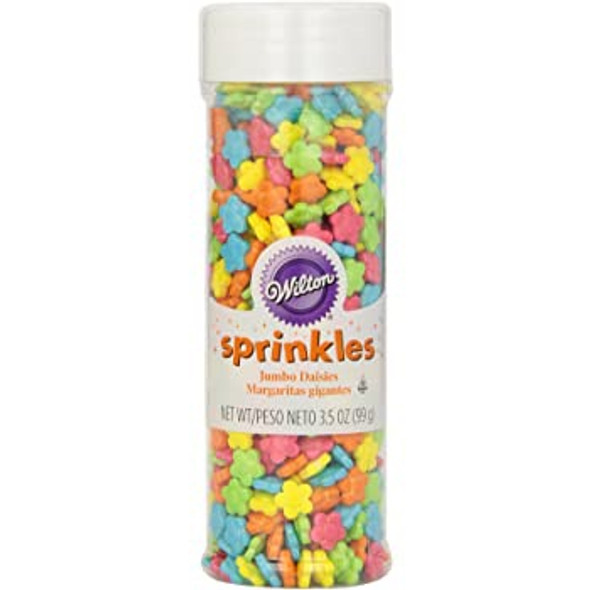 BAKING WILTON SPRINKLES DAISIES MIX 3.5oz 99G 710-0036