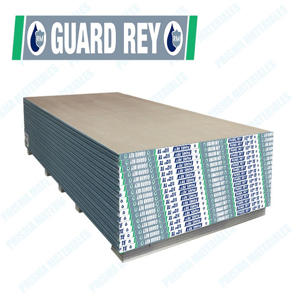 GYPSUM BOARD 1/2"  WATER / GUARD REY PANEL REY 4FT X 8FT SHEETROCK