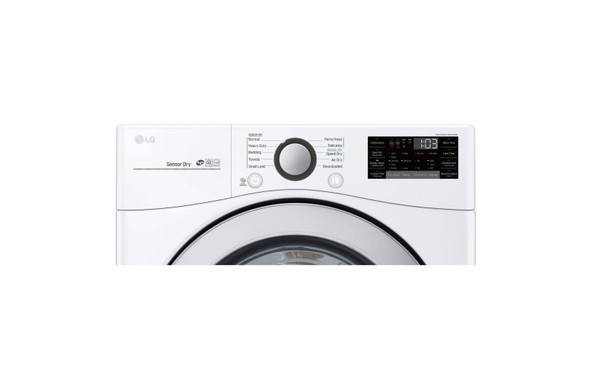 DRYER LG DLG3501W GAS ENGLISH PANEL
