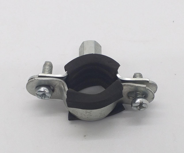 PIPE CLAMP 1/2" METAL W/RUBBER