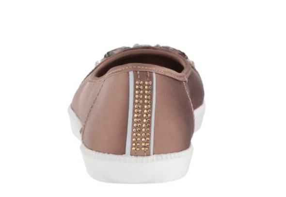 Footwear Kenneth Cole REACTION Women's Row-ing 2 Skimmer Flat with Jewels Ballet Mink