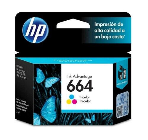 COMPUTER PRINTER INK HP 664 TRI-COLOR F6V28AL