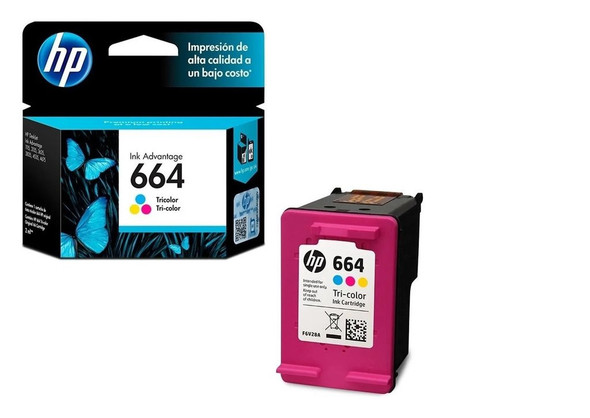 COMPUTER PRINTER INK HP 664 TRI-COLOR F6V28AL