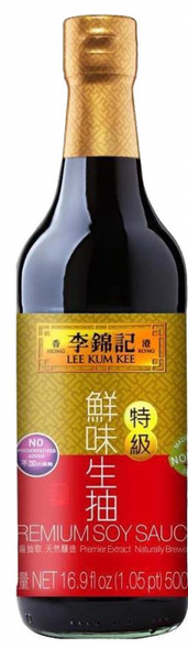 LEE KUM KEE PREMIUM SOY SAUCE 16.9oz 500ml