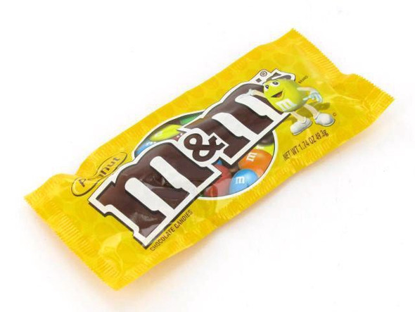 M&M PEANUT MILK CHOCOLATE CANDIES 1.74oz 49.3g M&M PEANUT MILK CHOCOLATE CANDIES 1.74oz 49.3g