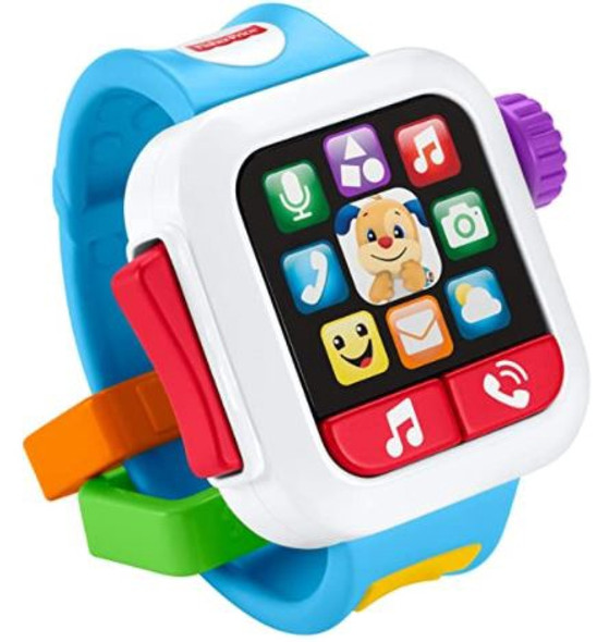 Toy Fisher-Price GJW17 Laugh & Learn Time to Learn Smartwatch Multicolor