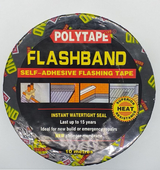 FLASH BAND 10 METRE X 50MM 2" POLYTAPE ROLL HP1278