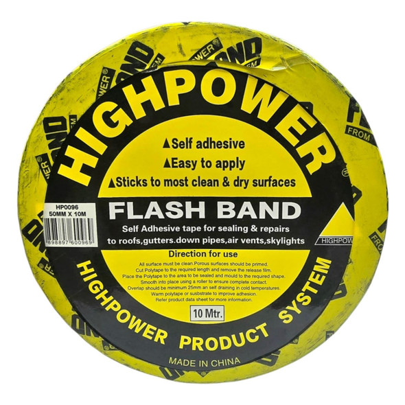 FLASH BAND 10 METRE X 50MM 2" HIGHPOWER HP0096