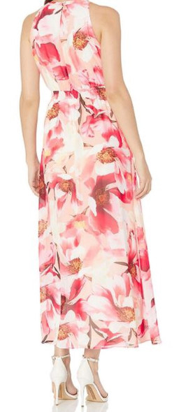 Dress Floral Maxi Peach Nine West