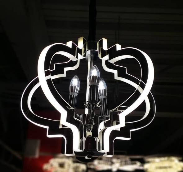 CHANDELIER LED 7009-5 with REMOTE CONTROL CHANDELIER LED 7009-5 with REMOTE CONTROL