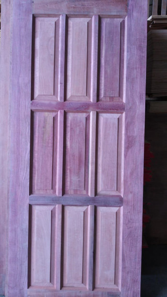DOOR PURPLE HEART 34" X 80" PANEL DOOR PURPLE HEART 34" X 80" PANEL