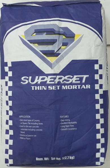 THIN SET SUPER SET 50LBS