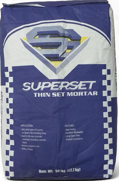 THIN SET SUPER SET 50LBS