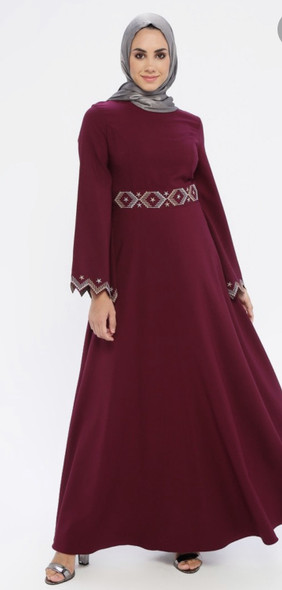 Dress Loreen fashion Plum