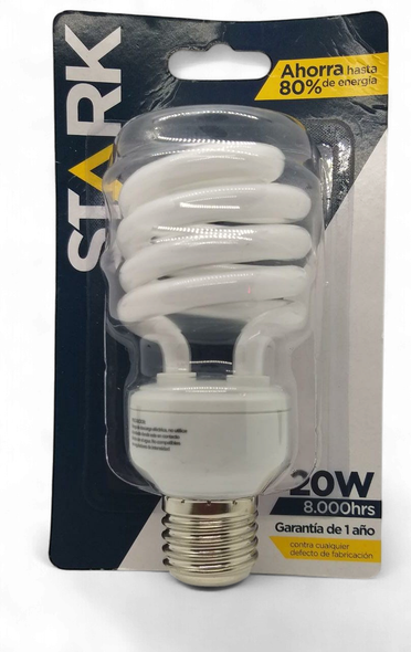 BULB ENERGY STARK 20W 110V SPIRAL 6500K SPIRA