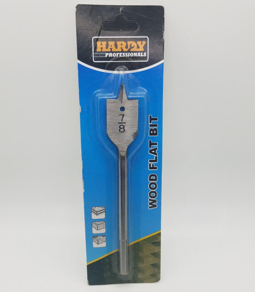 DRILL BIT FLAT WOOD 7/8" HARDY