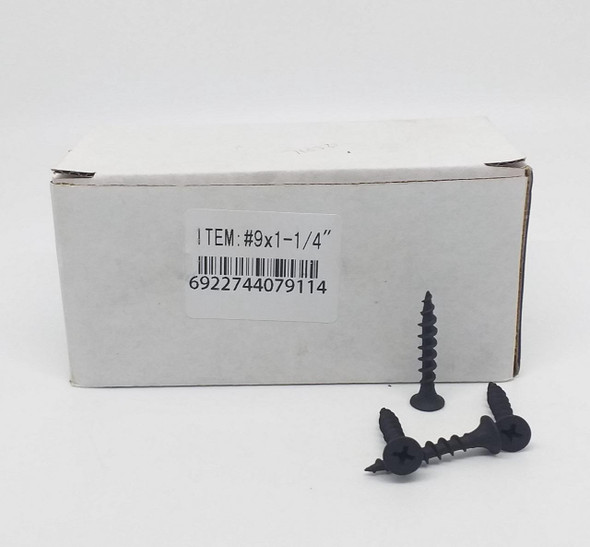 SCREW DRYWALL 9 X 1 1/4" 200PCS BOX 6922744079114 COARSE THREAD
