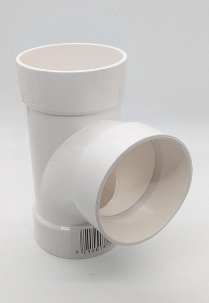 PVC TEE 2" LIGHT SANITARY